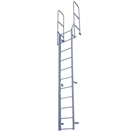 Fixed Ladder W Walk Thru Handrails Fw Series