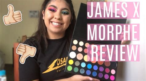 James Charles X Morphe Palette Review First Impressions Live Swatches Youtube