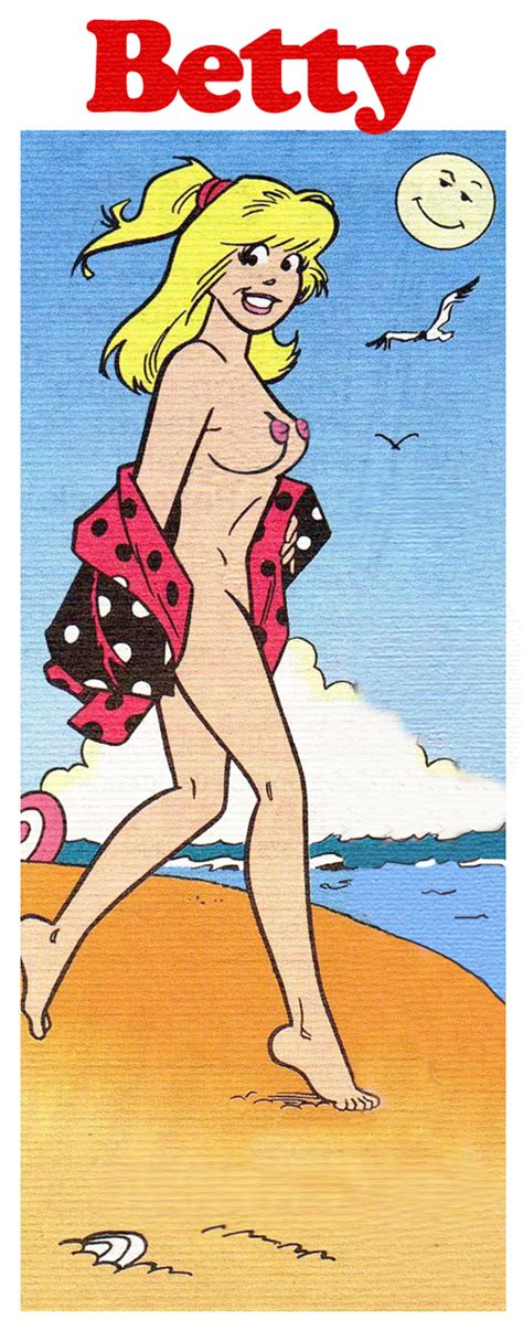 Rule 34 Archie Comics Beach Betty Cooper Breasts Cactus34 Character