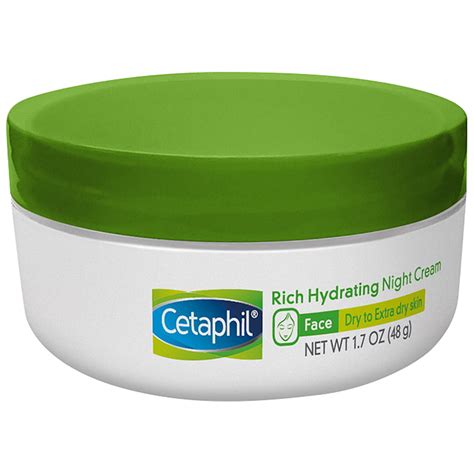 Cetaphil Rich Hydrating Night Cream Face Moisturizer For Dry Skin 17