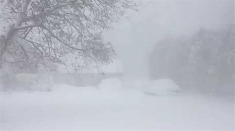 Buffalo November 2014 Lake Effect Snowstorm Afternoon