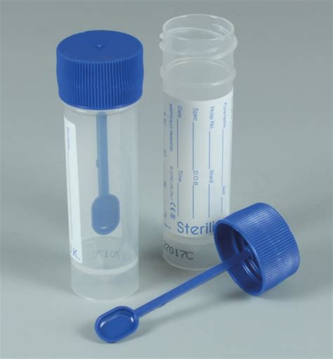 Sterilin Polypropylene Universal Container 30ml With Spoon Medical
