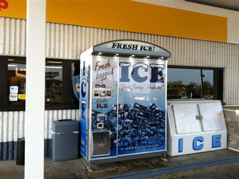 Im500 Ice Vending Machine Size Matters Kooler Ice