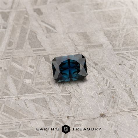 083 Carat Midnight Blue Australian Sapphire Heated Earths Treasury