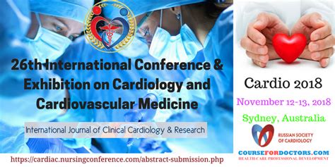 Cardiology Conference Cardio 2018 Heart Congress Exhibition On