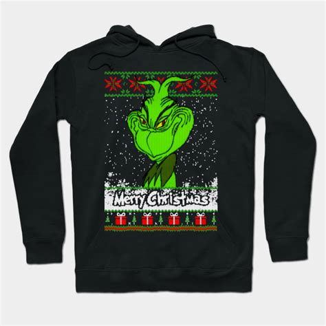 Grinch Merry Christmas Sweater Grinch Hoodie Teepublic