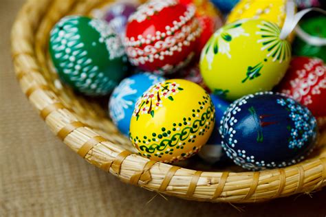 Traditional Easter Eggs Free Stock Photo Public Domain Pictures