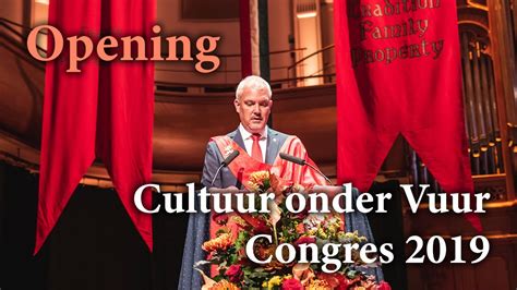 Polten in the austrian bundesliga. Opening Cultuur onder Vuur Congres 2019 door ...