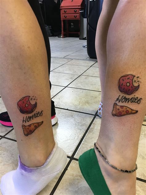 Homies Tattoo Friendship Tat By Rio Vandivier Print Tattoos Paw Print