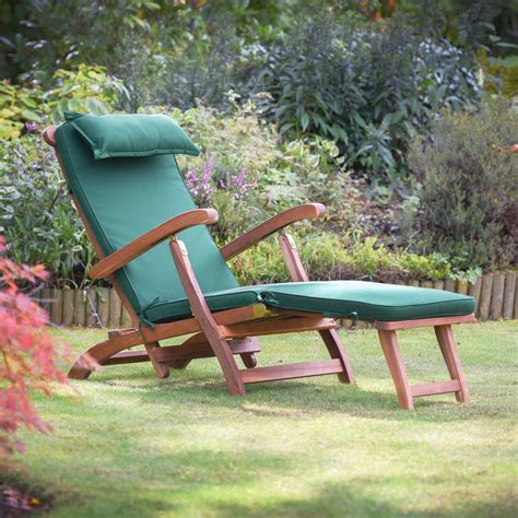 Free delivery and returns on ebay plus items for plus members. Reclining Steamer Chair And Luxury Cushion By Plant ...