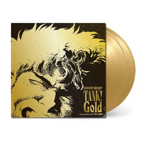 Tank Gold Cowboy Bebop Original Soundtrack 2xlp Black Screen Records