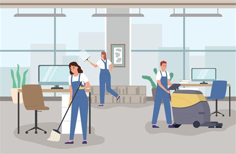 Cleaning Service Flat 8442890 Vector Art At Vecteezy