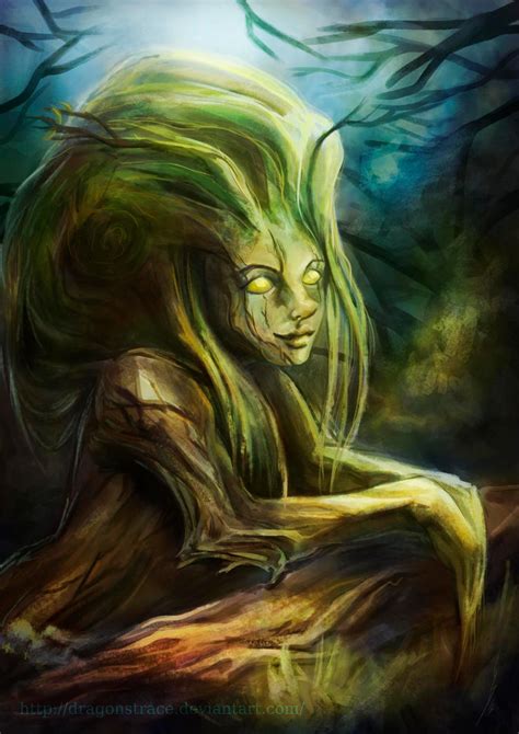Dryad By Dragonstrace On Deviantart