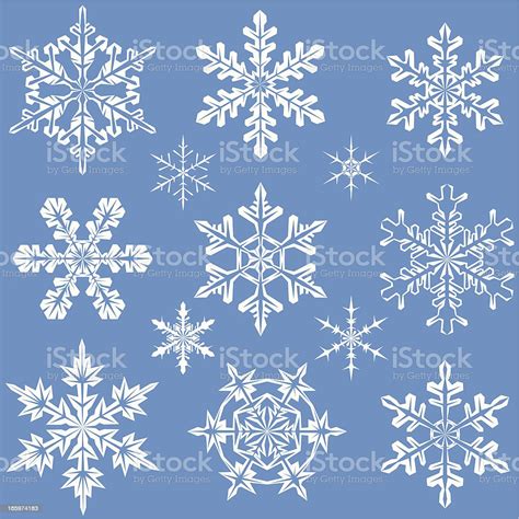 Snowflakes Stock Illustration Download Image Now Snowflake Shape