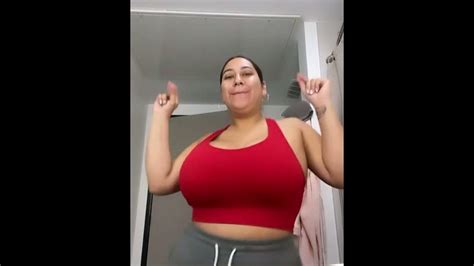 Busty Girl Dancing And Having Fun Youtube