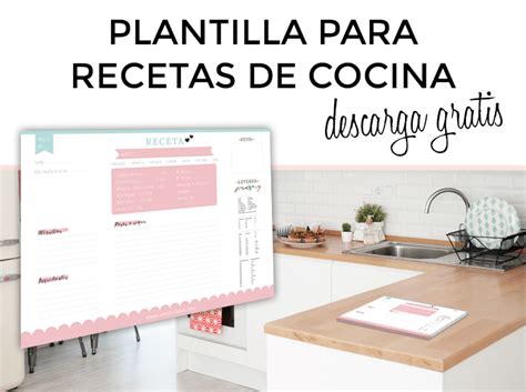 Sencillo catalogador de recetas de cocina. Plantillas para Recetas de Cocina - Jorge Cobos | Cómo ...