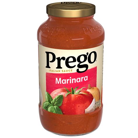 Prego Marinara Spaghetti Sauce 23 Oz Jar Walmart Com