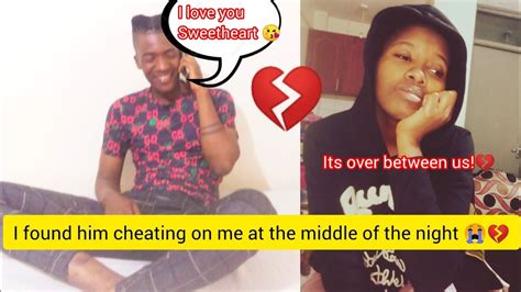 cheating prank on my girlfriend at the middle of the night gone bad we almost broke up 💔😭 youtube