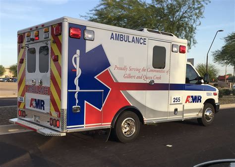 Amr Ambulance Amr 255 Gilbert Arizona Thank You And Enjo Flickr