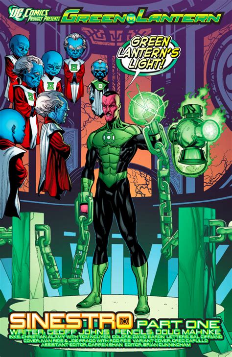Sinestro Returns As A Green Lantern Comicnewbies