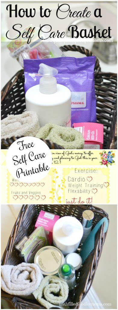 Because really, the gift of self care is a gift we all deserve. How to Create a Self Care Basket for Womens Health