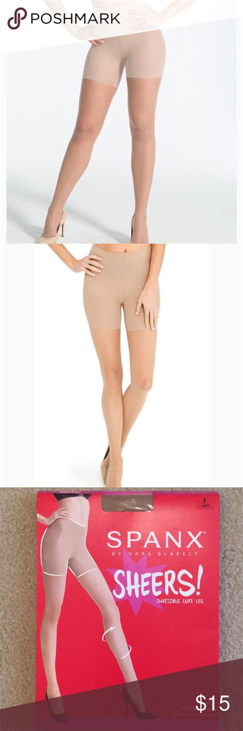 New In Box Spanx Sheers All Day Shaping Nude