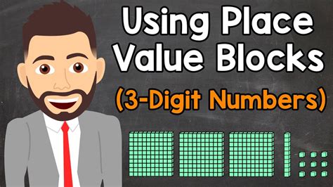 Place Value Blocks 3 Digit Numbers Elementary Math With Mr J Youtube