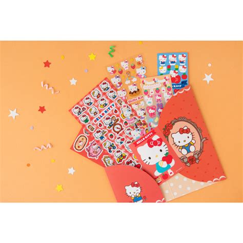 Sanrio X 10x10 Sanrio Paper File And Sticker Pack Harumio