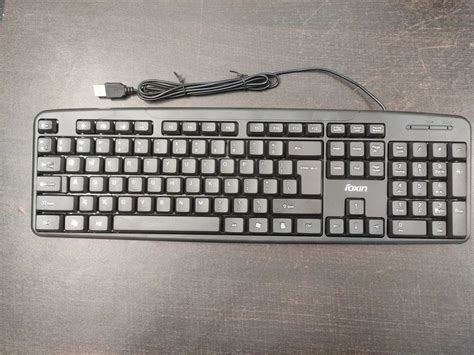 Foxin Fkb 102 Plus Wired Keyboard At Rs 200piece In Mumbai Id
