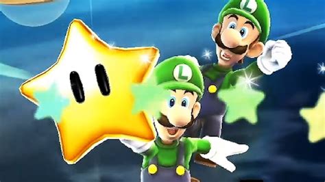 Super Mario Galaxy All Luigi Rescues Luigi Missions Super Mario 3d