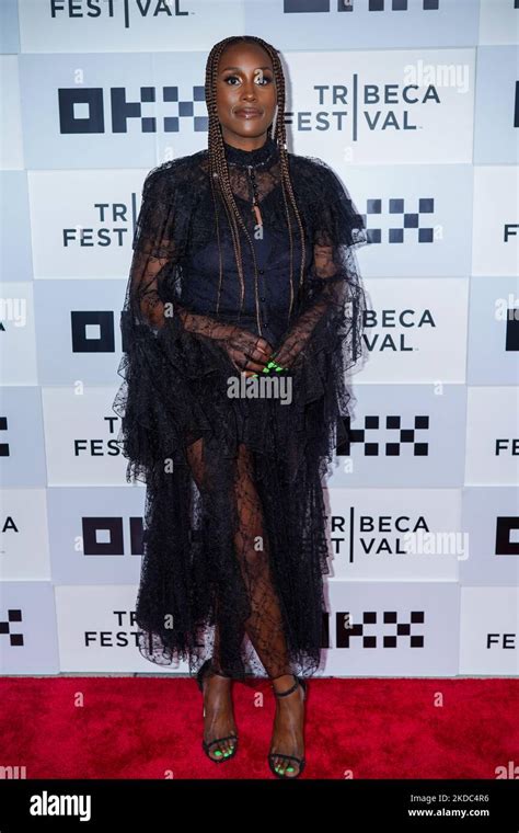 Issa Rae Attends The Premiere Of Vengeance During The 2022 Tribeca