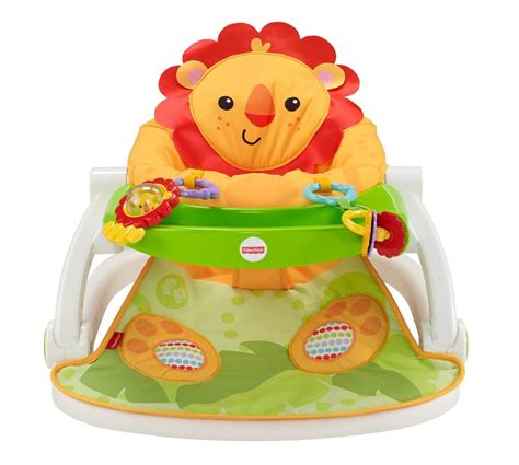 Fisher Price Portable Compact Baby Newborn Lion Sit Me Up Play Floor