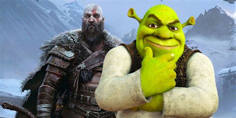 God Of War Ragnarök Shrek Comparisons Are Eerily Accurate