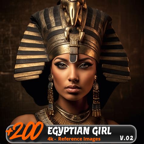 Artstation Egyptian Girl Vol 02 4k Reference Image