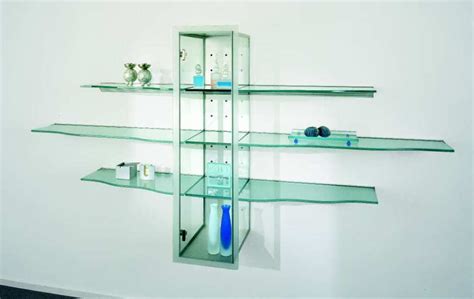 Floating Shelf Brackets For Glass Shelves Glass Designs