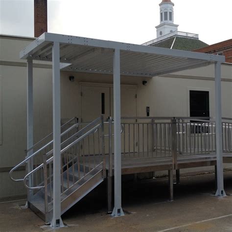 Apex Ramp Stairs And Doorway Canopy Upside Innovations Installation