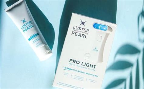 Luster Premium White Pearl Infused Pro Light Teeth Whitening System