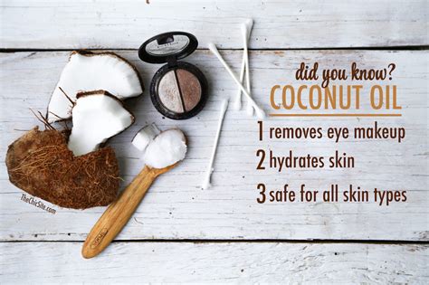 Also there are such kinds of makeup as: DIY Eye Makeup Remover: Coconut Oil - The Chic Site