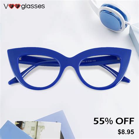 cat eye acetate blue glasses eye wear glasses glasses blue glasses