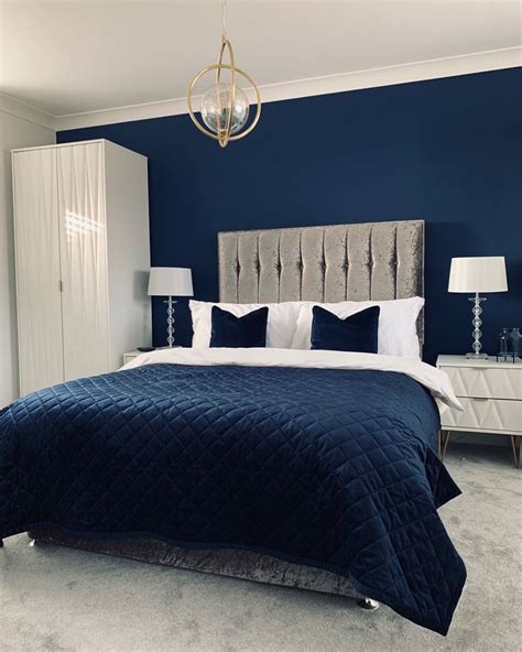 Navy Navy Bedroom Decor Ideas For A Sophisticated Space