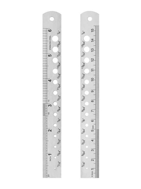 Fine Science Tools Ruler With Gauge Measurements 6 150mm Quantity