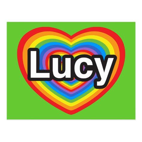 I Love Lucy I Love You Lucy Heart Postcard Zazzle