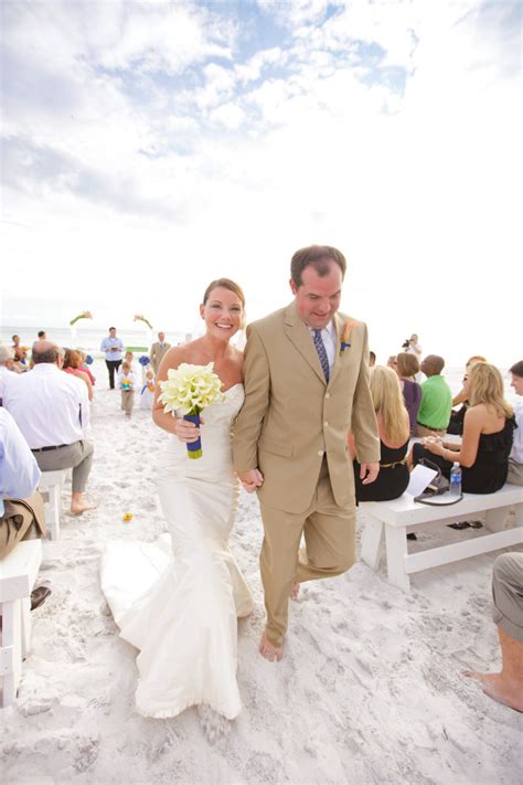Public or private beach wedding. A Fall Destination Wedding at the Triple Crown in Seagrove ...