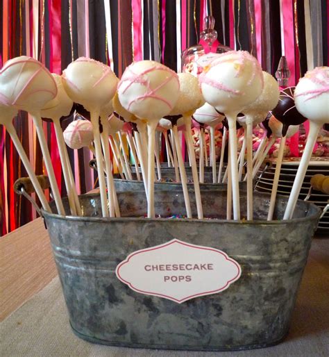 Wedding Dessert Table Part 5 Cheesecake Pops By Sweet Lauren Cakes