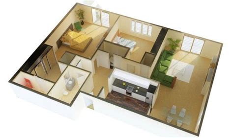 19 Inspiring Modern 2 Bedroom House Plans Photo Jhmrad