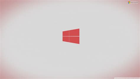 Windows 8 Logo Hd Red