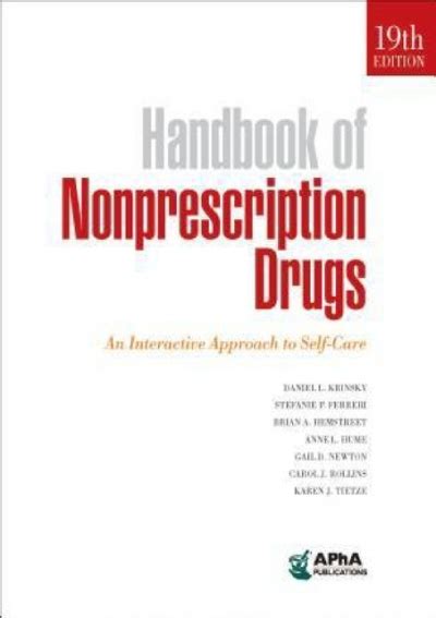 Download Handbook Of Nonprescription Drugs An Interactive Approach To