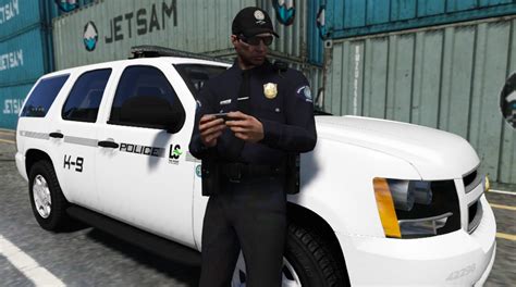 Los Santos Police K9 Amtrak Police Gta5modscom