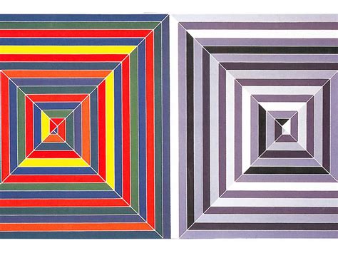 Artist Frank Stella Talks About His Paintings And Sculptures