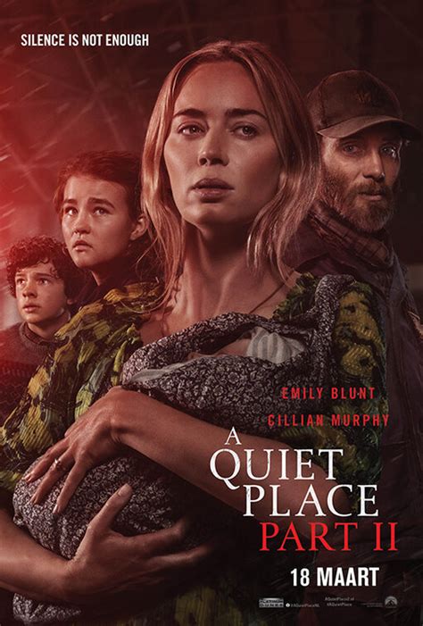 Like and share our website to support us. New poster for - A Quiet Place: Part II : movies